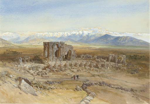 The Sun Temple Of Martand, Kashmir — William Simpson