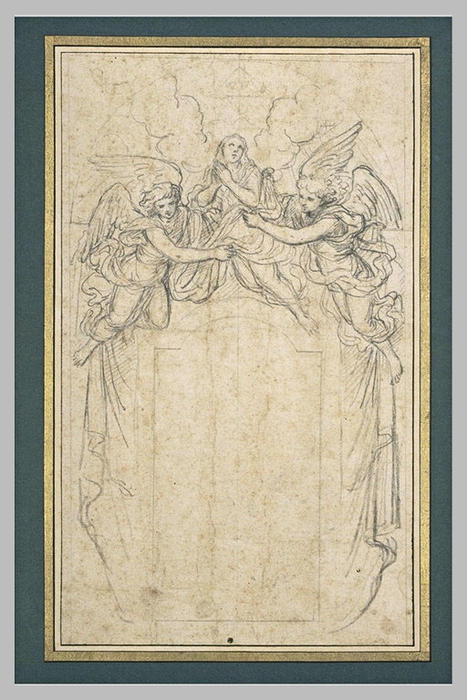 La Madeleine Soutenue Par Deux Anges — Charles Le Brun