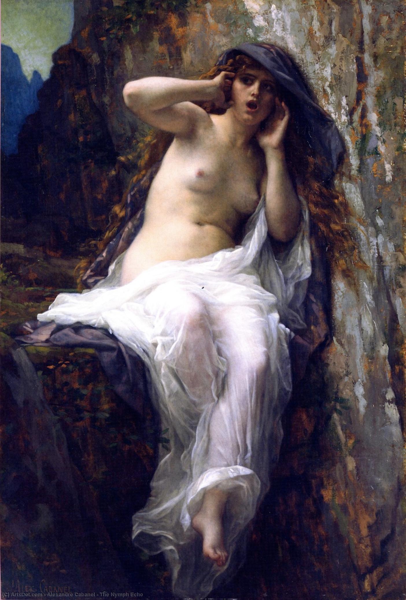 The Nymph Echo — Александр Кабанель
