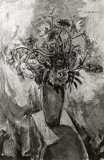 Floral Still Life, (painting) — Alfred Henry Maurer