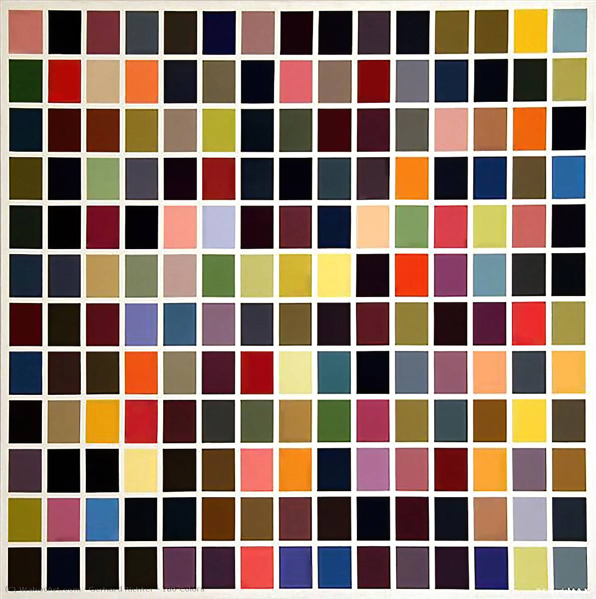 180 Colors — ゲルハルト・リヒター