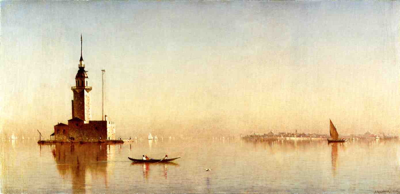 Leander's Tower On The Bosphorus — Sanford Robinson Gifford