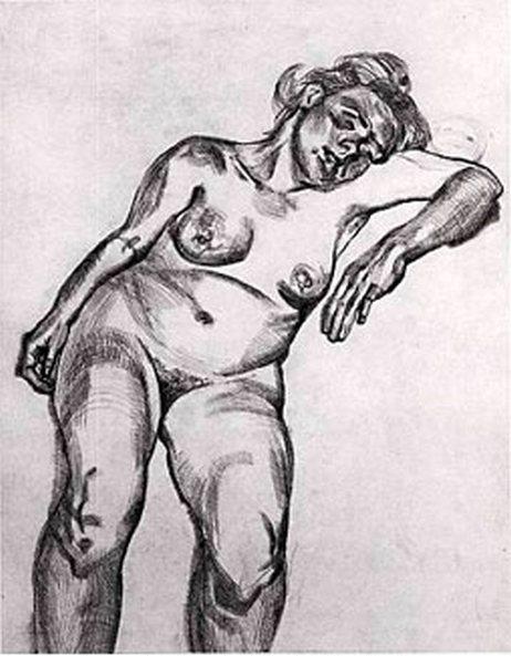 Blond Girl — Lucian Freud