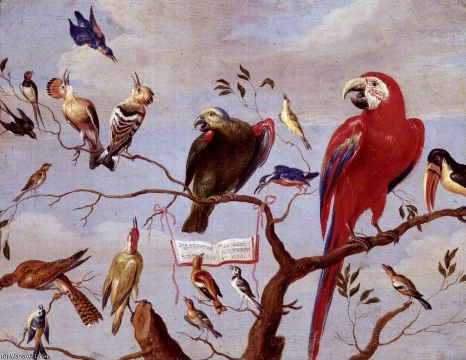 A Chorus Of Birds — Jan Van Kessel The Elder