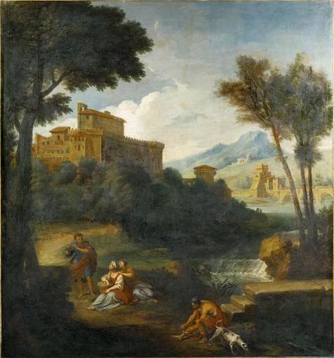 Landscape — Louis De Boullogne The Younger