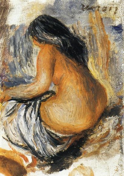 Bather From The Back — Pierre-auguste Renoir