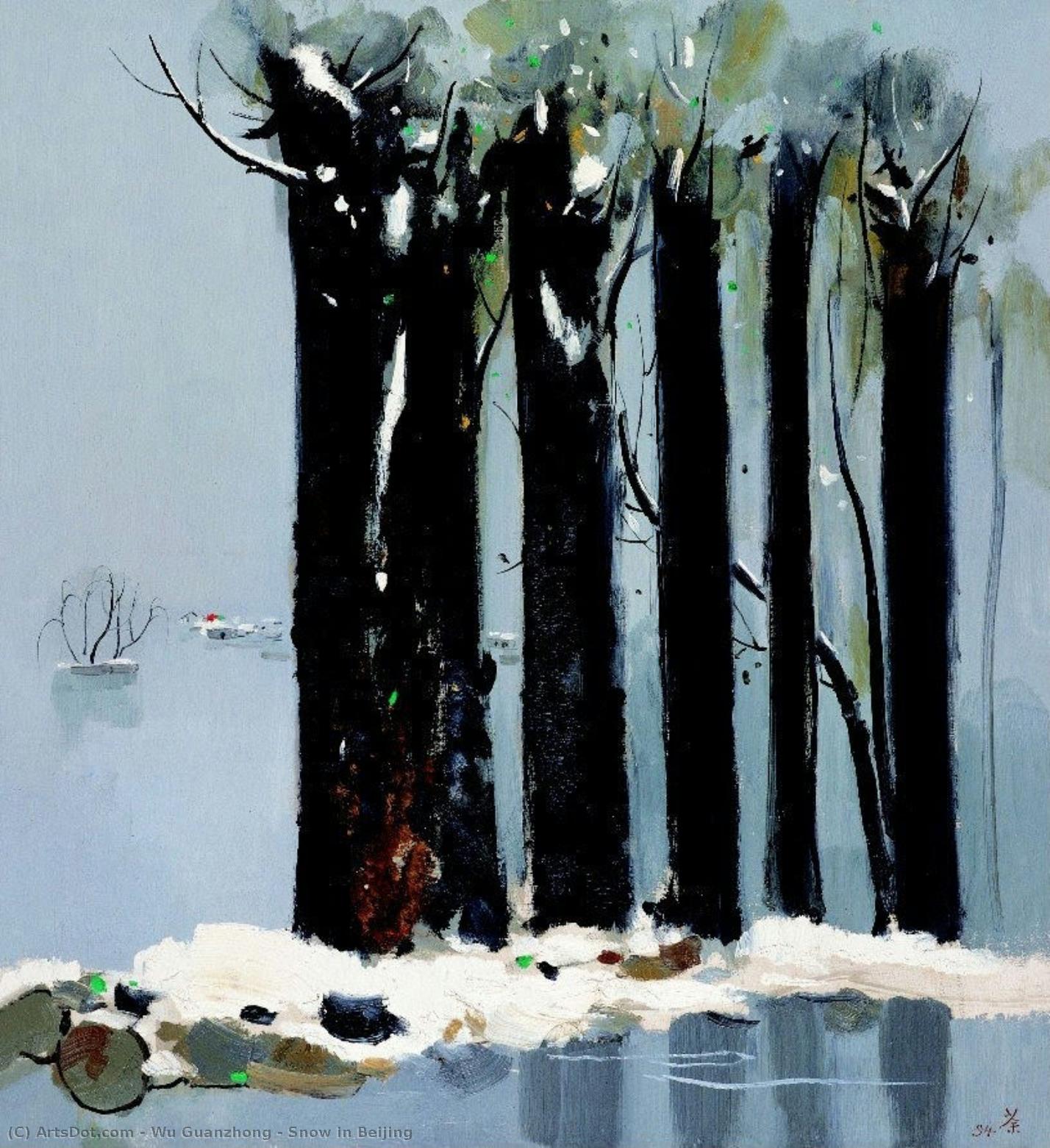 Snow In Beijing — Wu Guanzhong