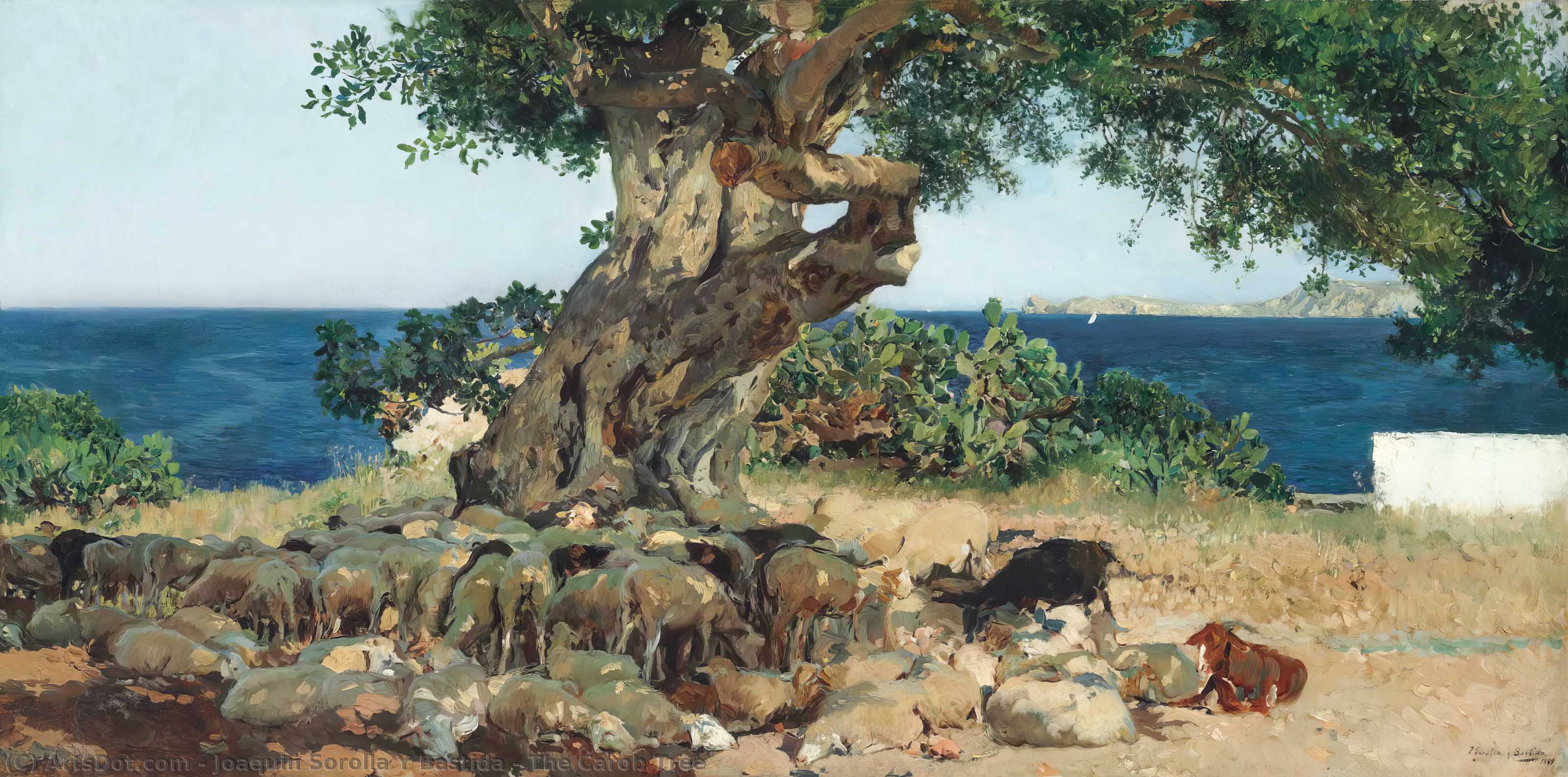 The Carob Tree — ジョアキン・ソローラ イ バスティダ
