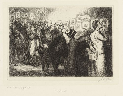 Connoisseurs Of Prints — John French Sloan