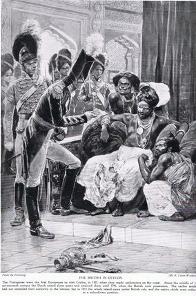 The British In Ceylon - — Richard Caton Woodville