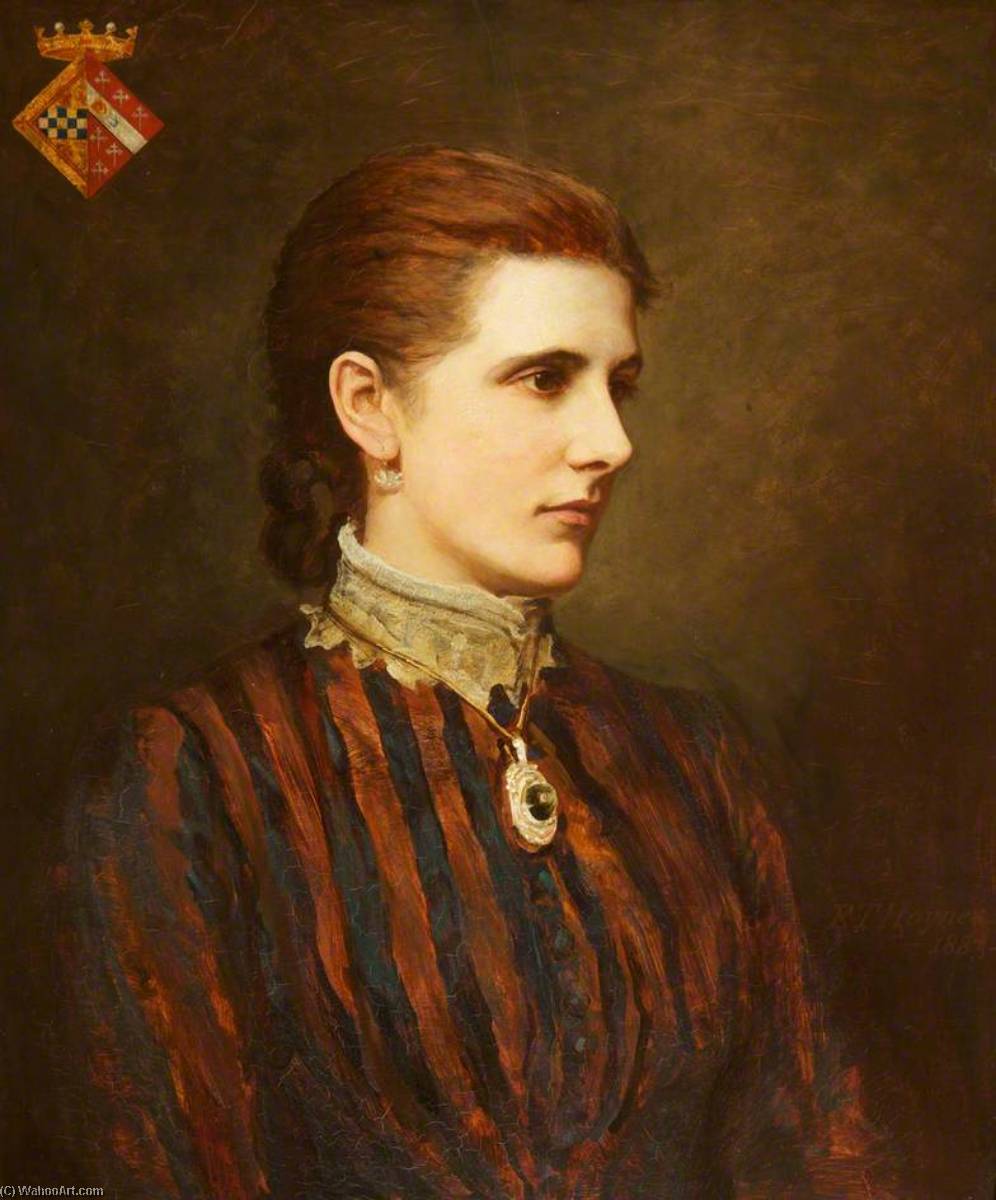 Gwendolen Howard (d.1932), Wife Of The 3rd Marquess Of Bute — Edward Travanyon Haynes
