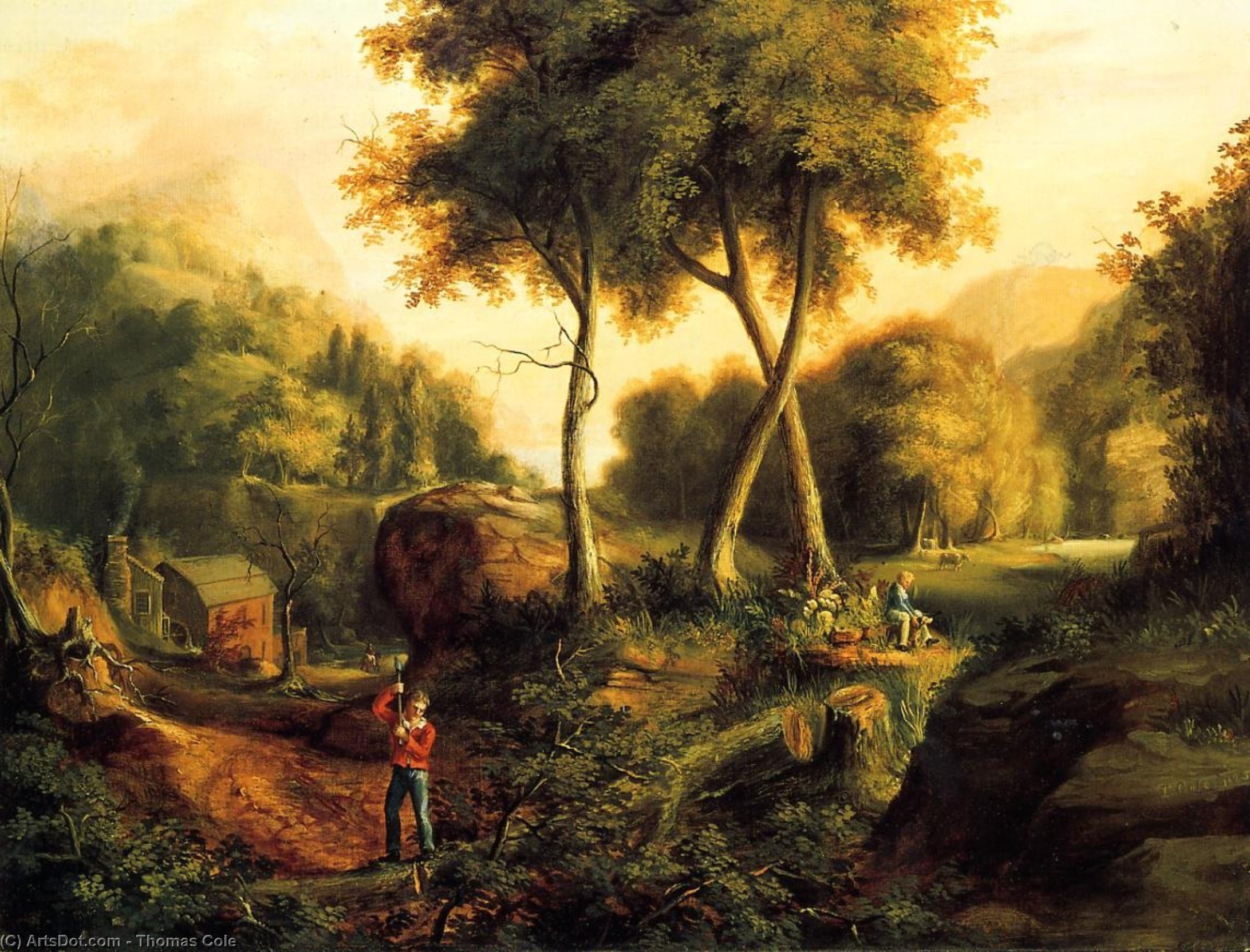 Landscape — Томас Коле