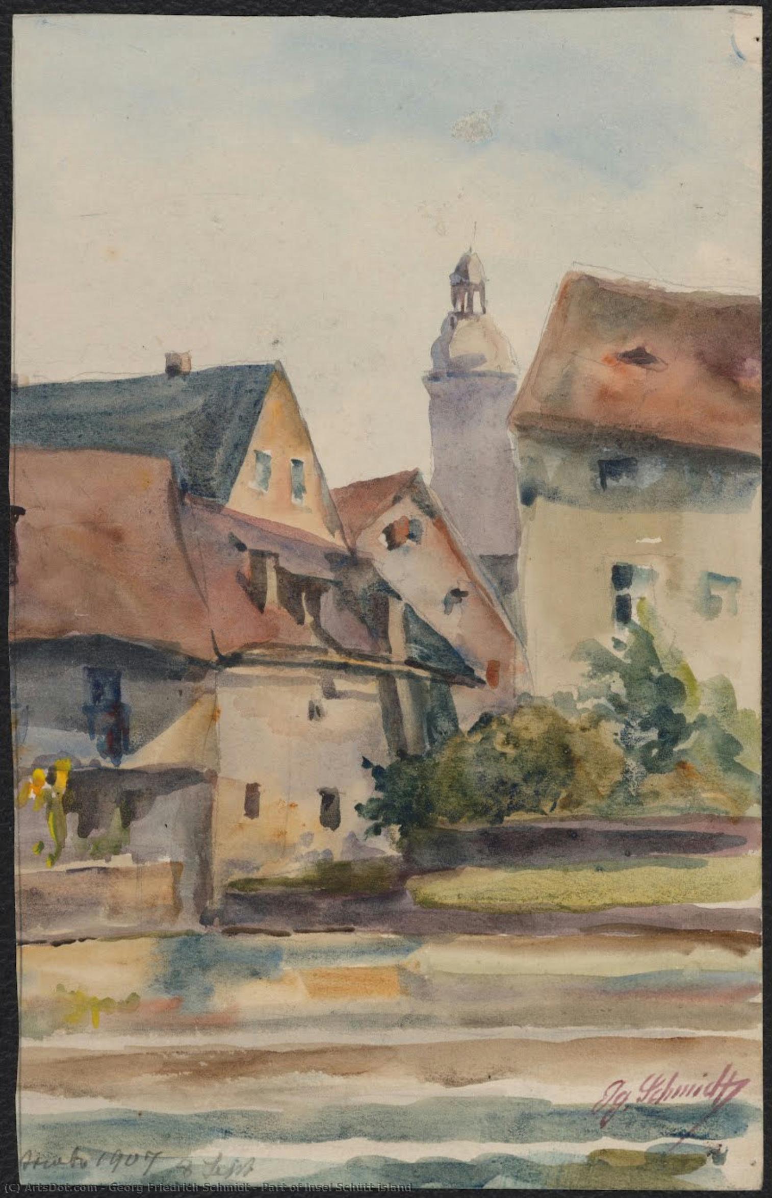Part Of Insel Schütt Island — Georg Friedrich Schmidt