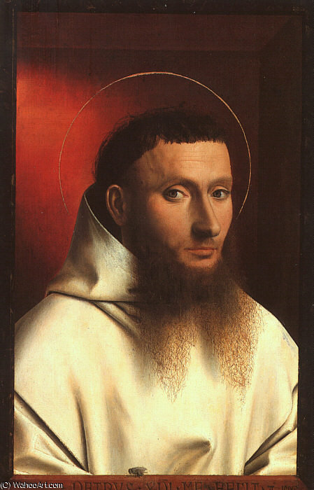 Potrait Of A Carthusian — Petrus Christus