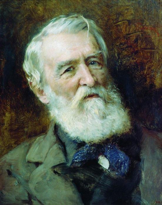 Portrait Of The Wrighter D.grigorovich — Konstantin Yegorovich Makovsky