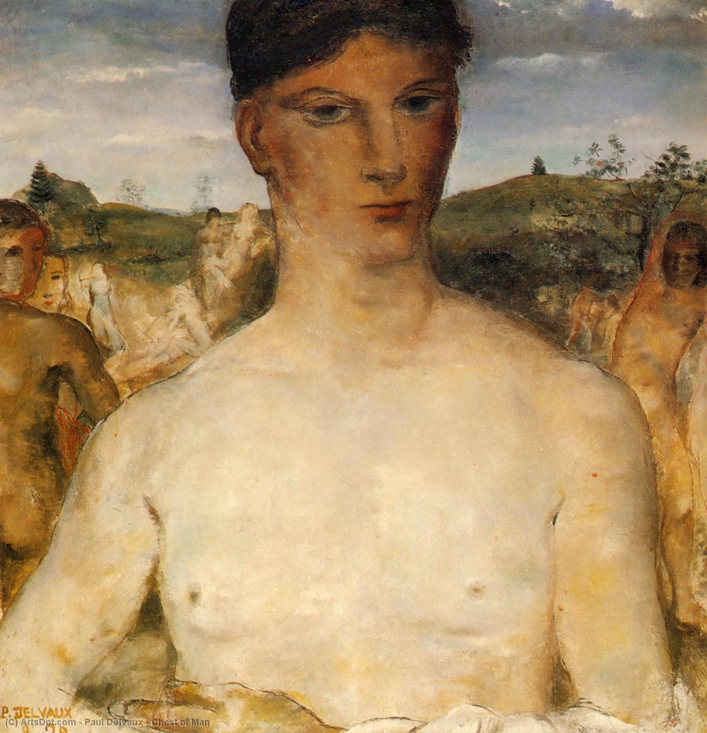 Chest Of Man — Paul Delvaux