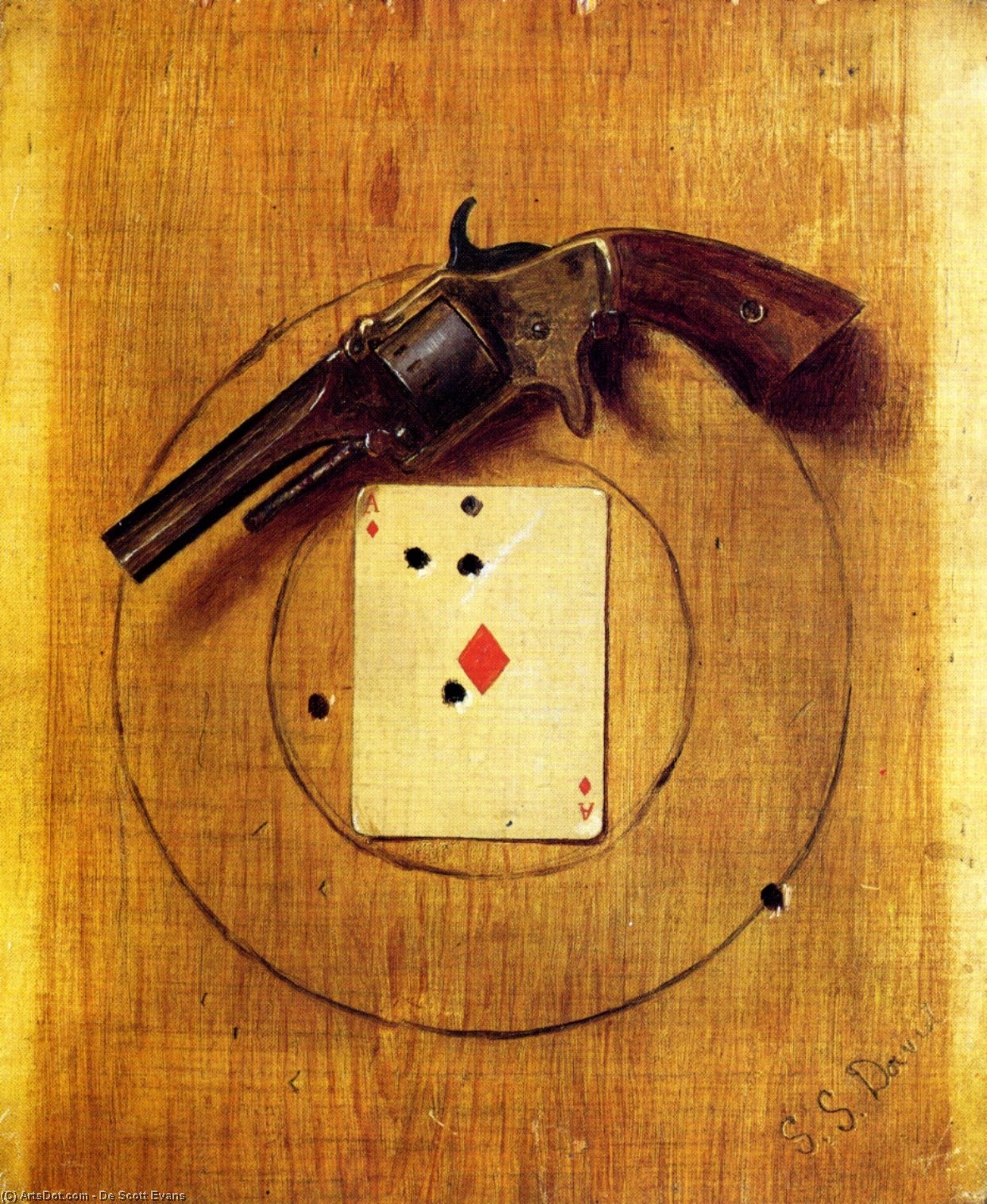 Pistol And Ace — De Scott Evans