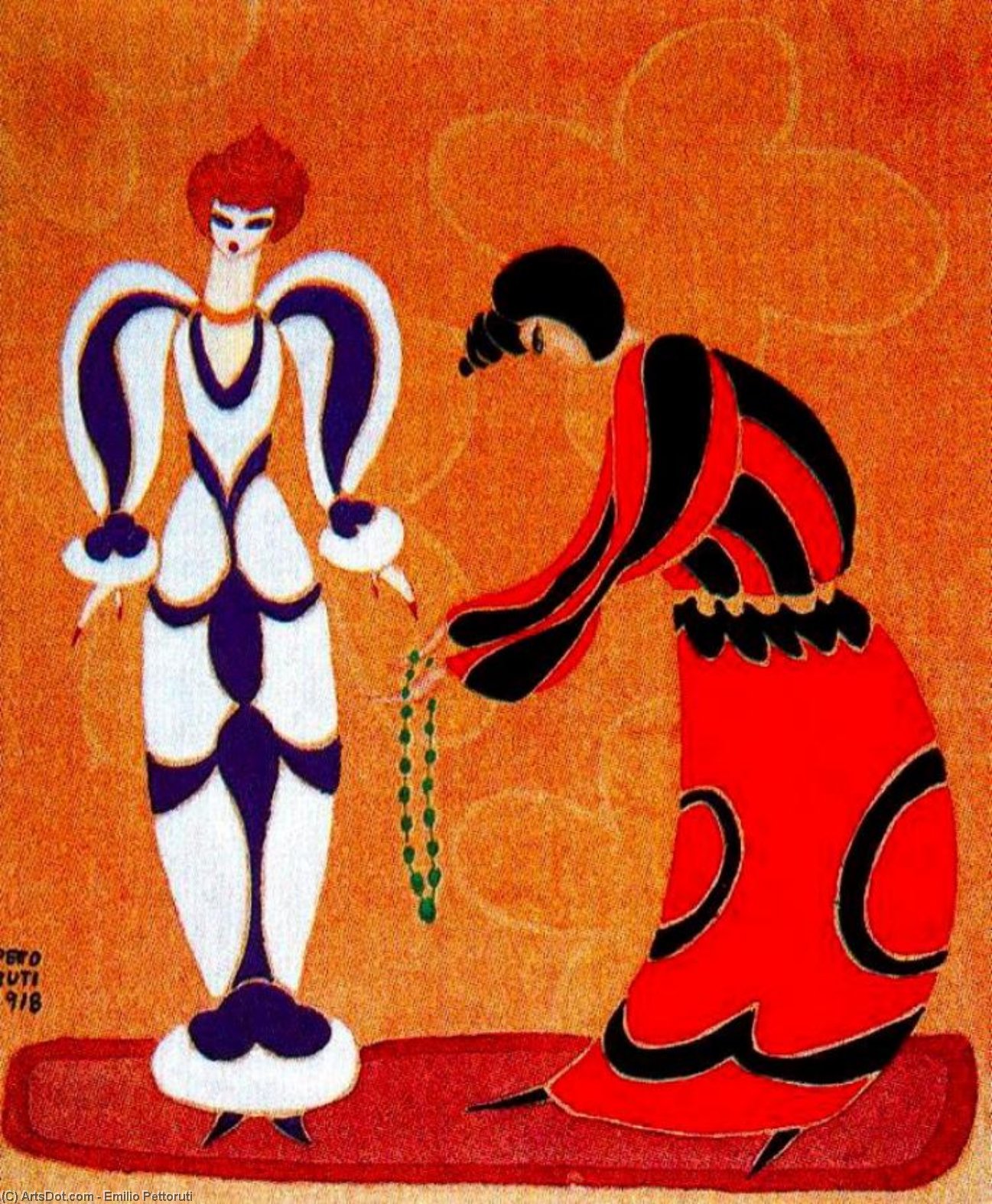 Two Figures — Emilio Petoruti