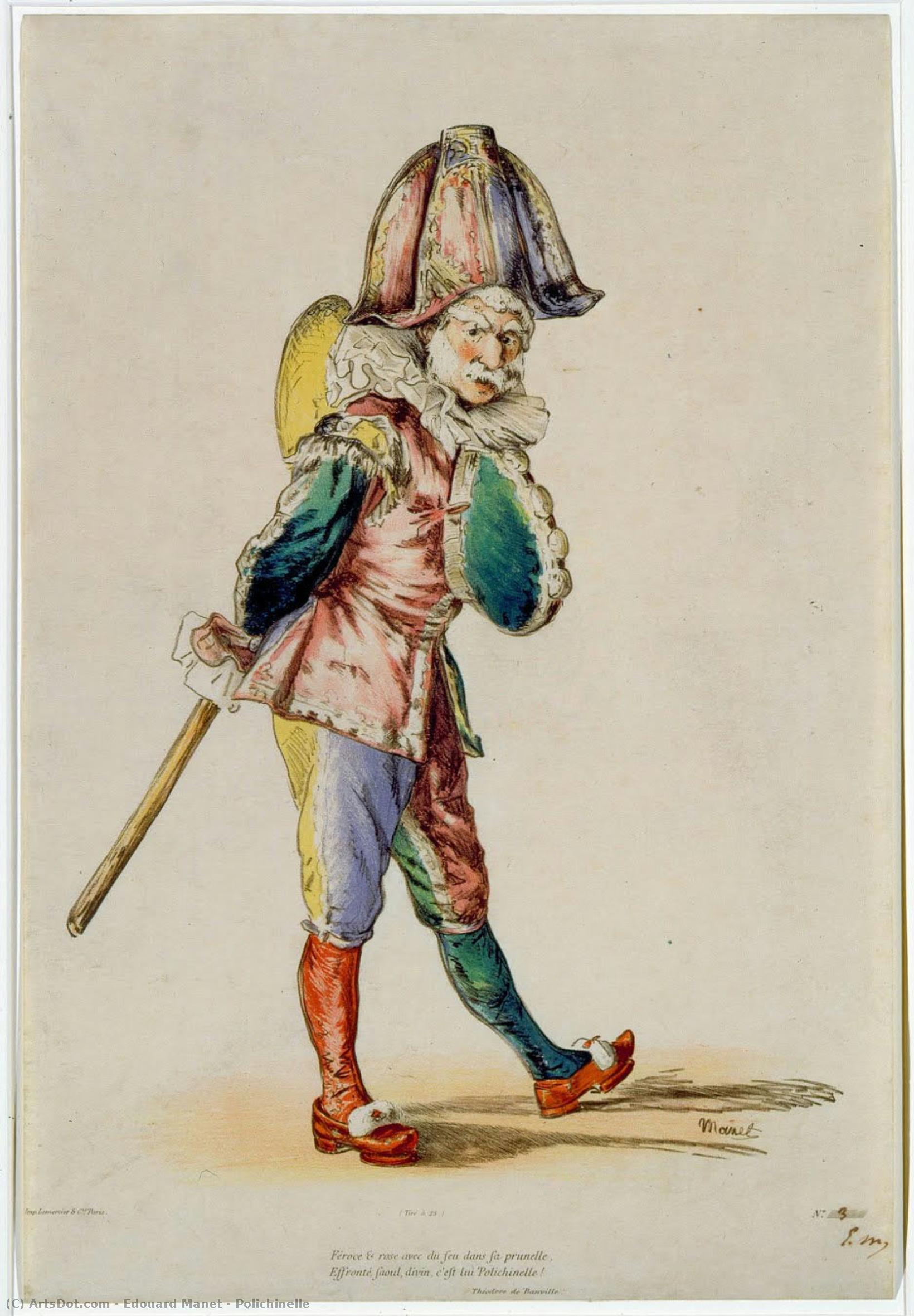 Polichinelle — Édouard Manet
