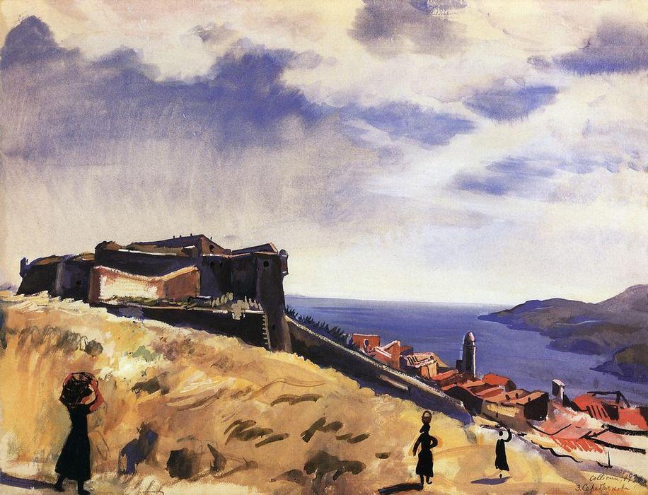 Collioure. Kind Of Fortress — Zinaida Serebriakova