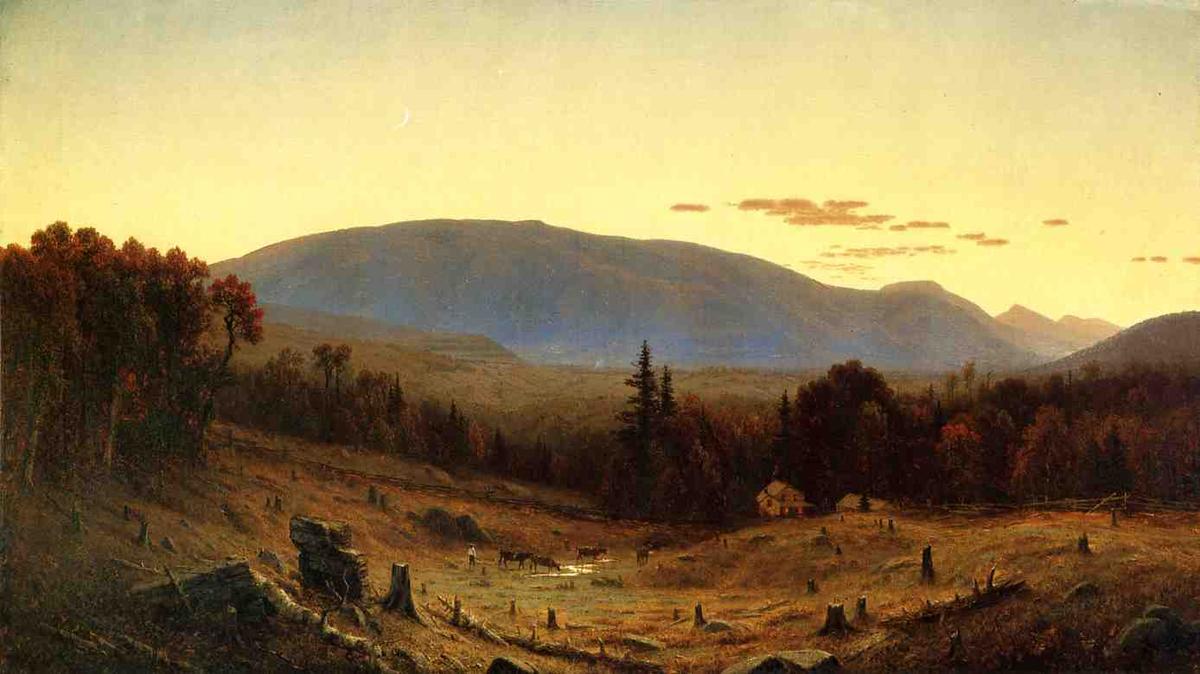 Hunter Mountain, Twilight — Санфорд Роббинс Гёрфорд