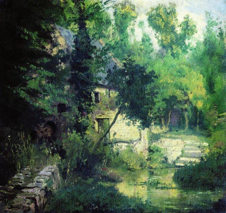 The Mill On The Source Of The River Vel — Vasily Dmitrievich Polenov