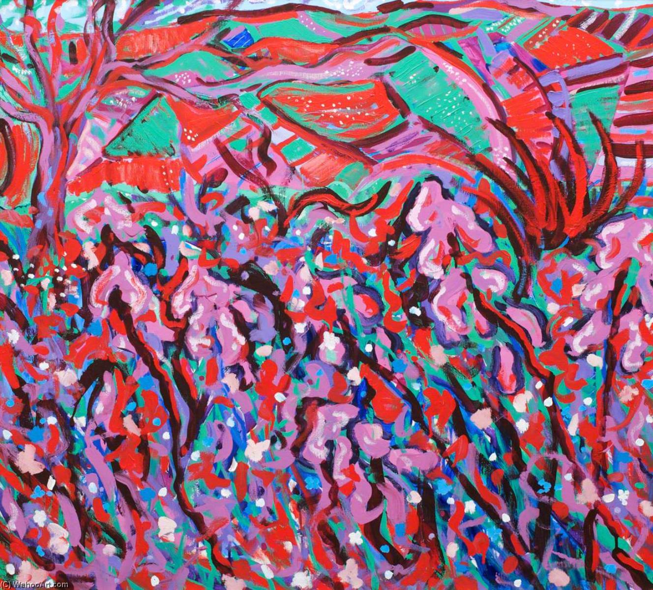 Preseli Fields And Wild Flowers — David Burton Richardson