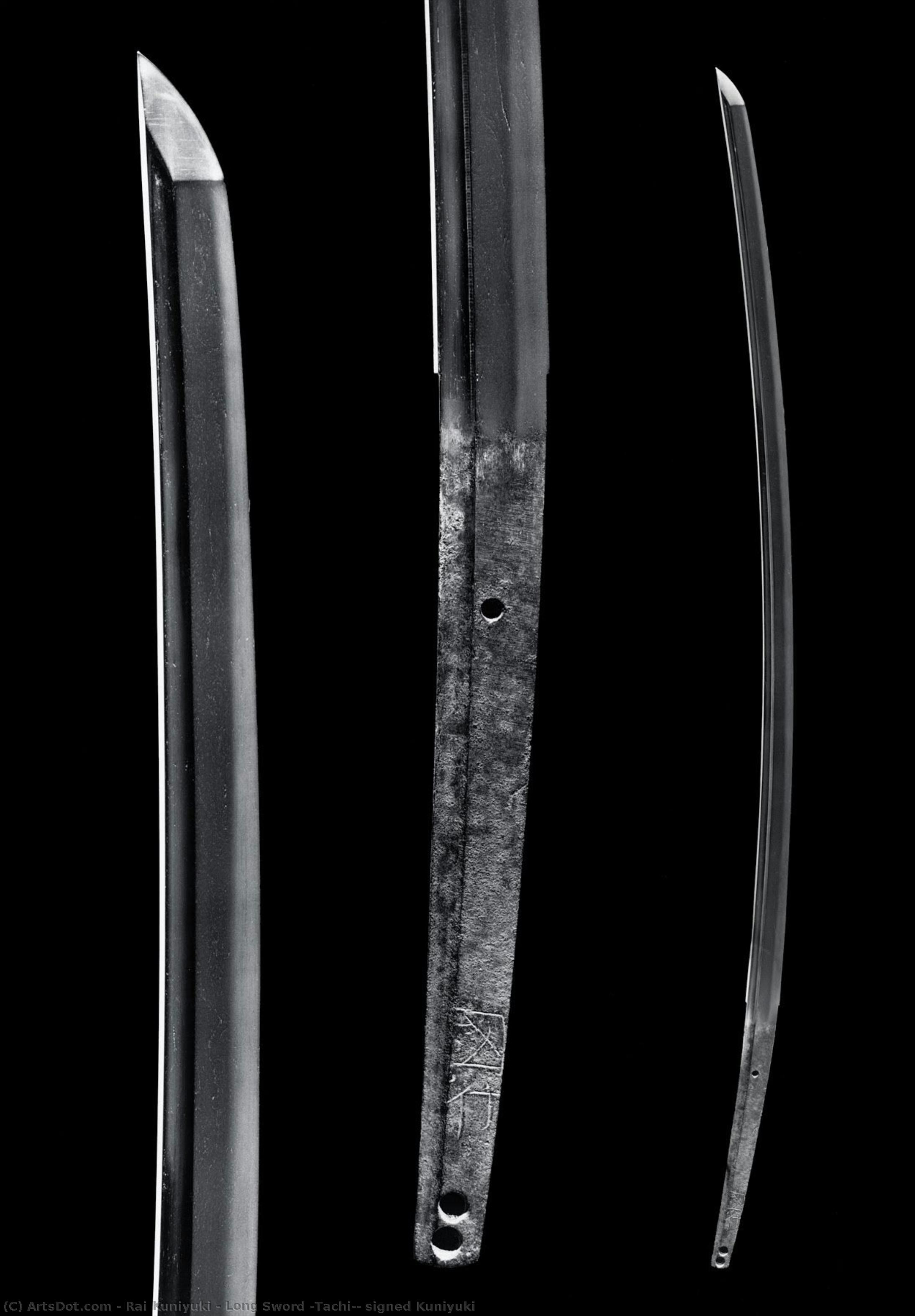Long Sword (tachi), Signed Kuniyuki — Kuniyuki
