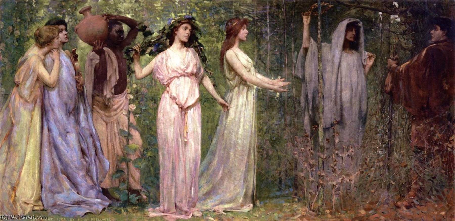 Lotus And Laurel — Henry Prellwitz