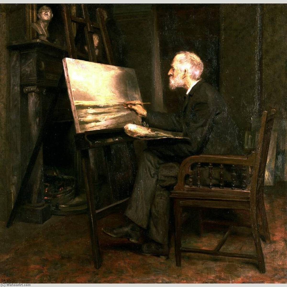 William Trost Richards — Anna Richards Brewster