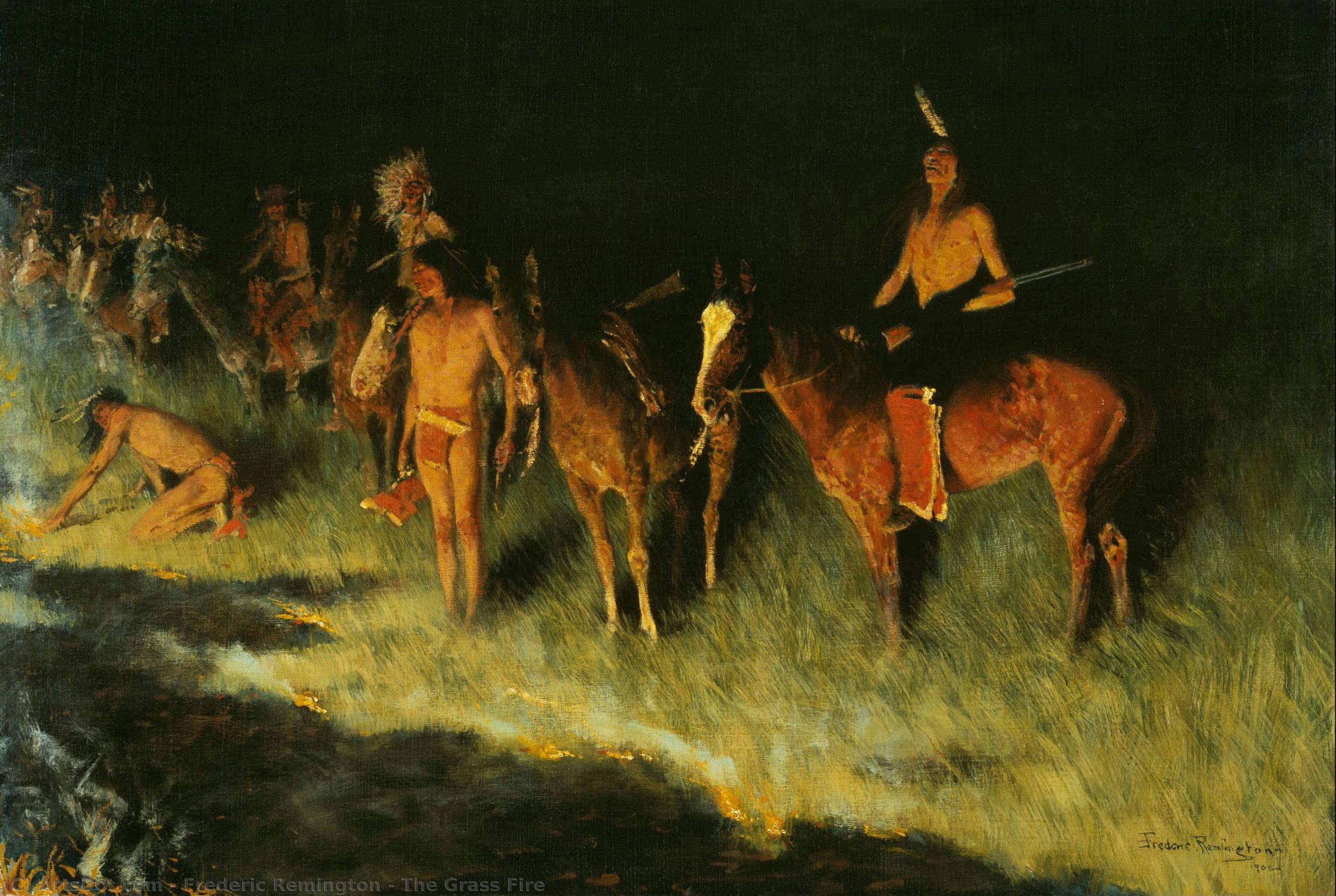 The Grass Fire — Фредерик Ремер