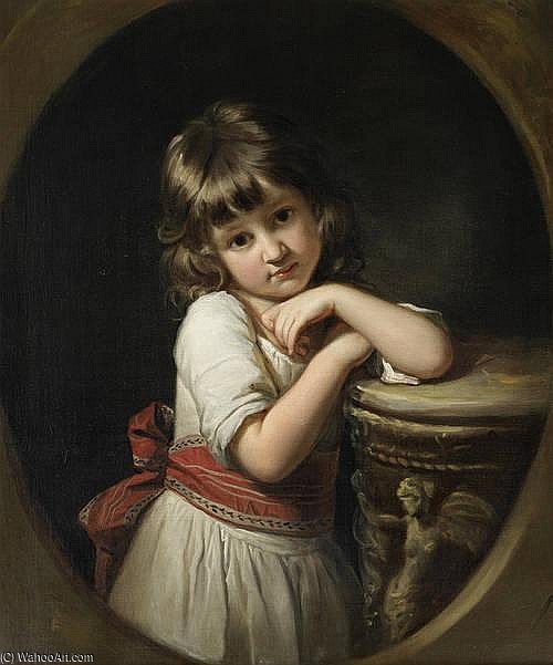 Portrait Of Lucy Hanstead — Sir Nathaniel Dance Holland
