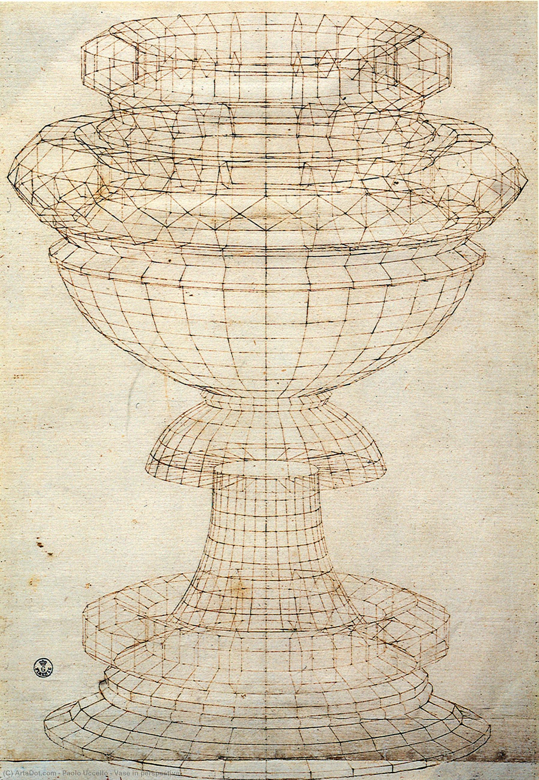 Vase In Perspective — Paolo Uccello