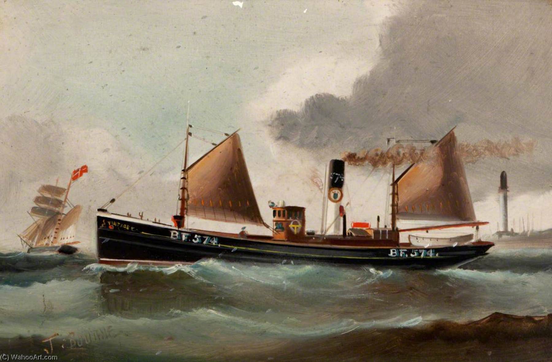 Steam Drifter Bf 574 'vintage' — J. Bourne
