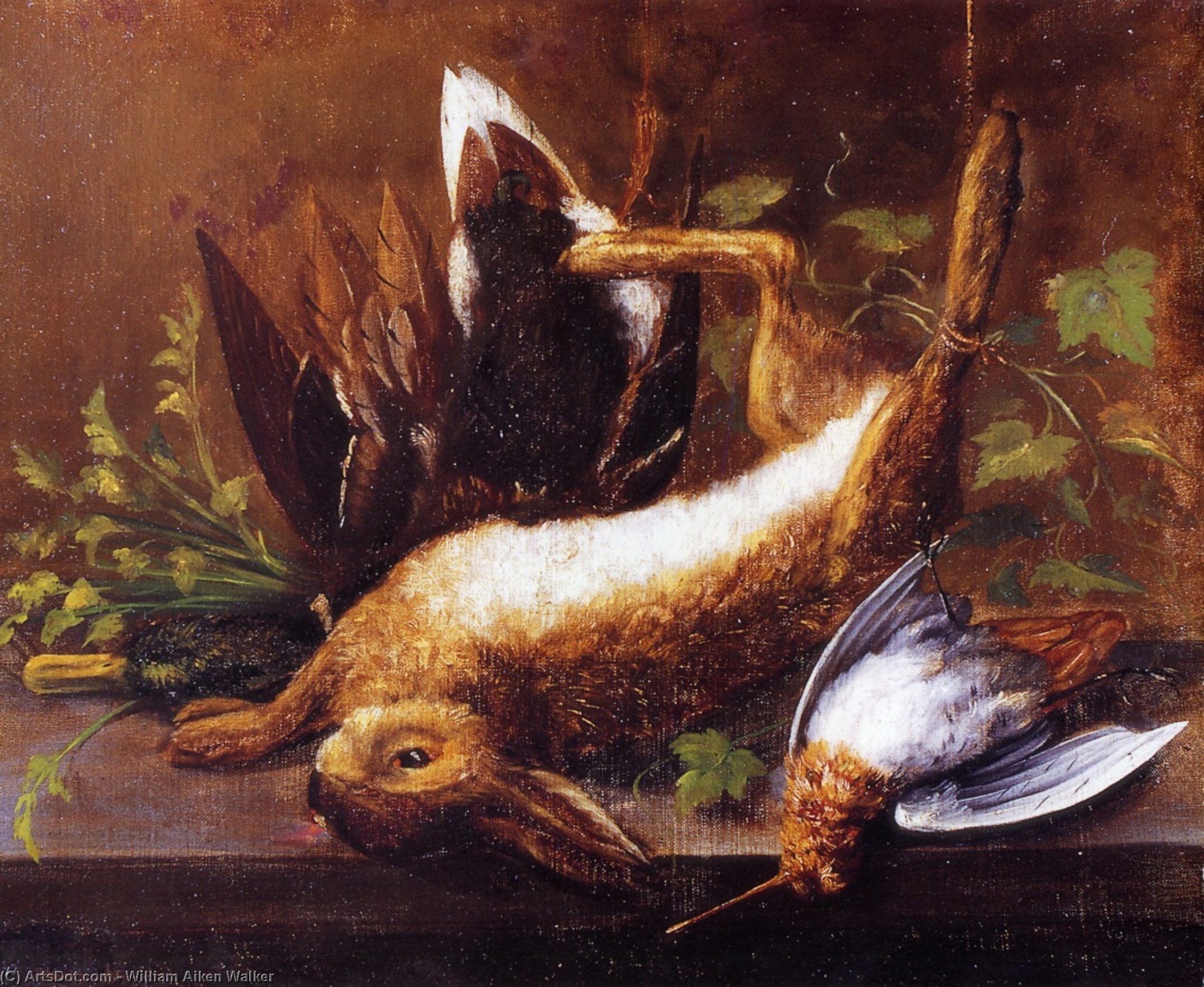 Rabbit, Duck And Snipe — William Aiken Walker