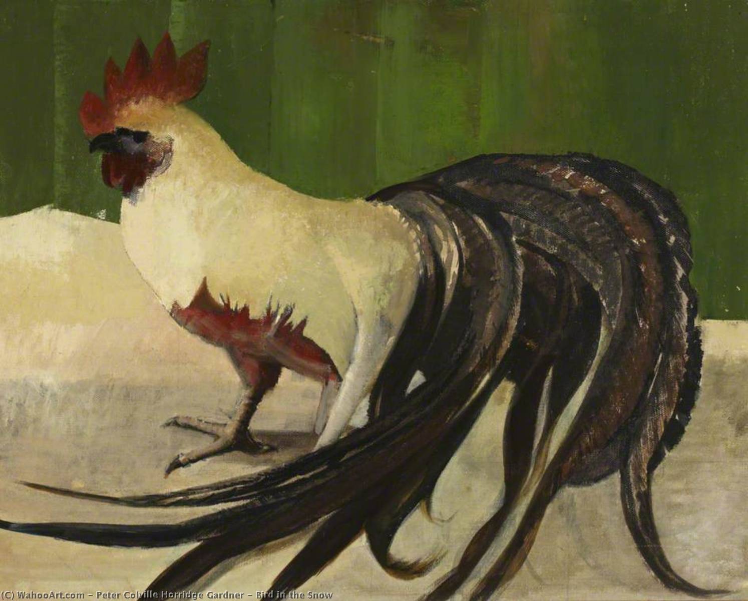 Bird In The Snow — Peter Colville Horridge Gardner