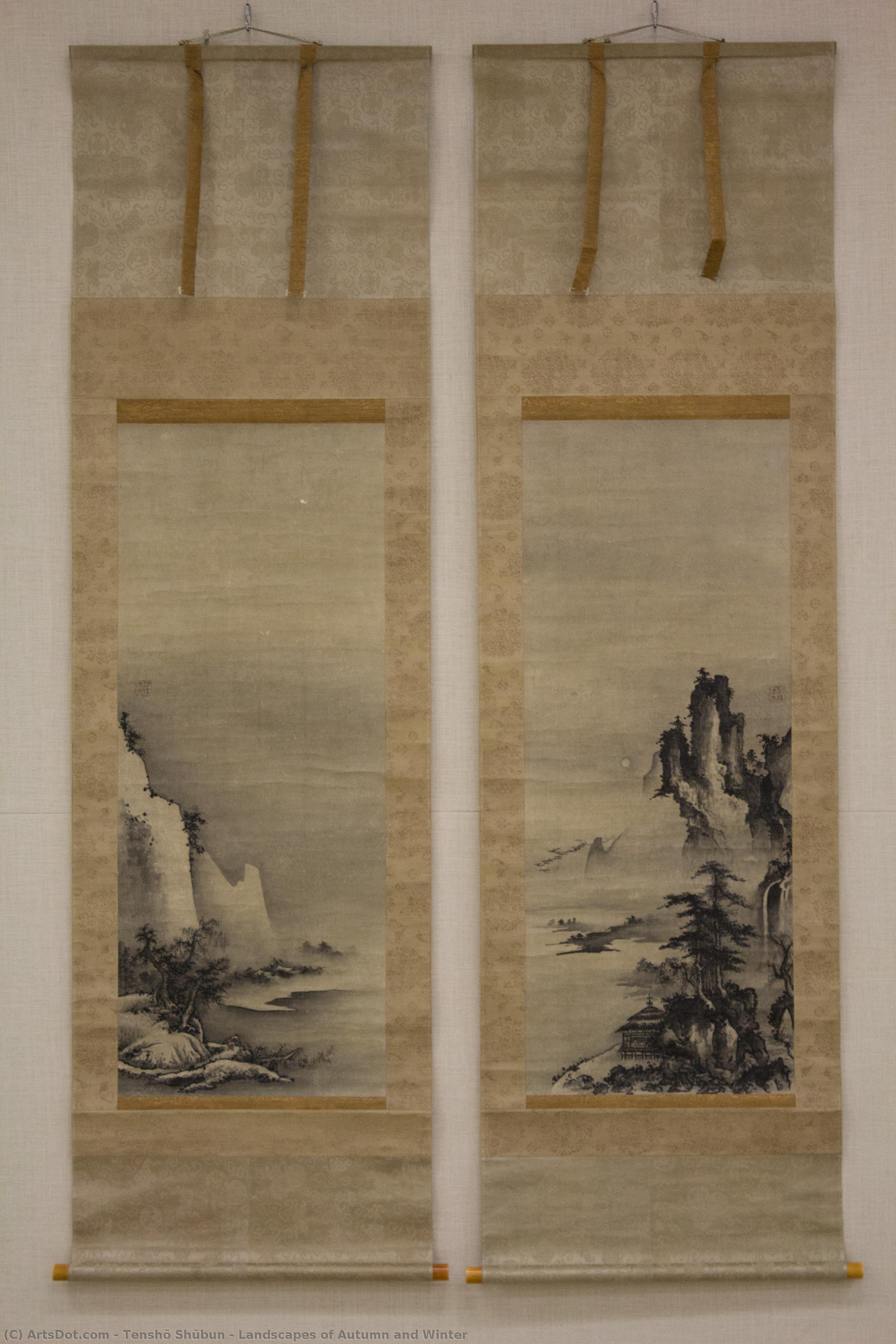 Landscapes Of Autumn And Winter — Tenshō Shūbun