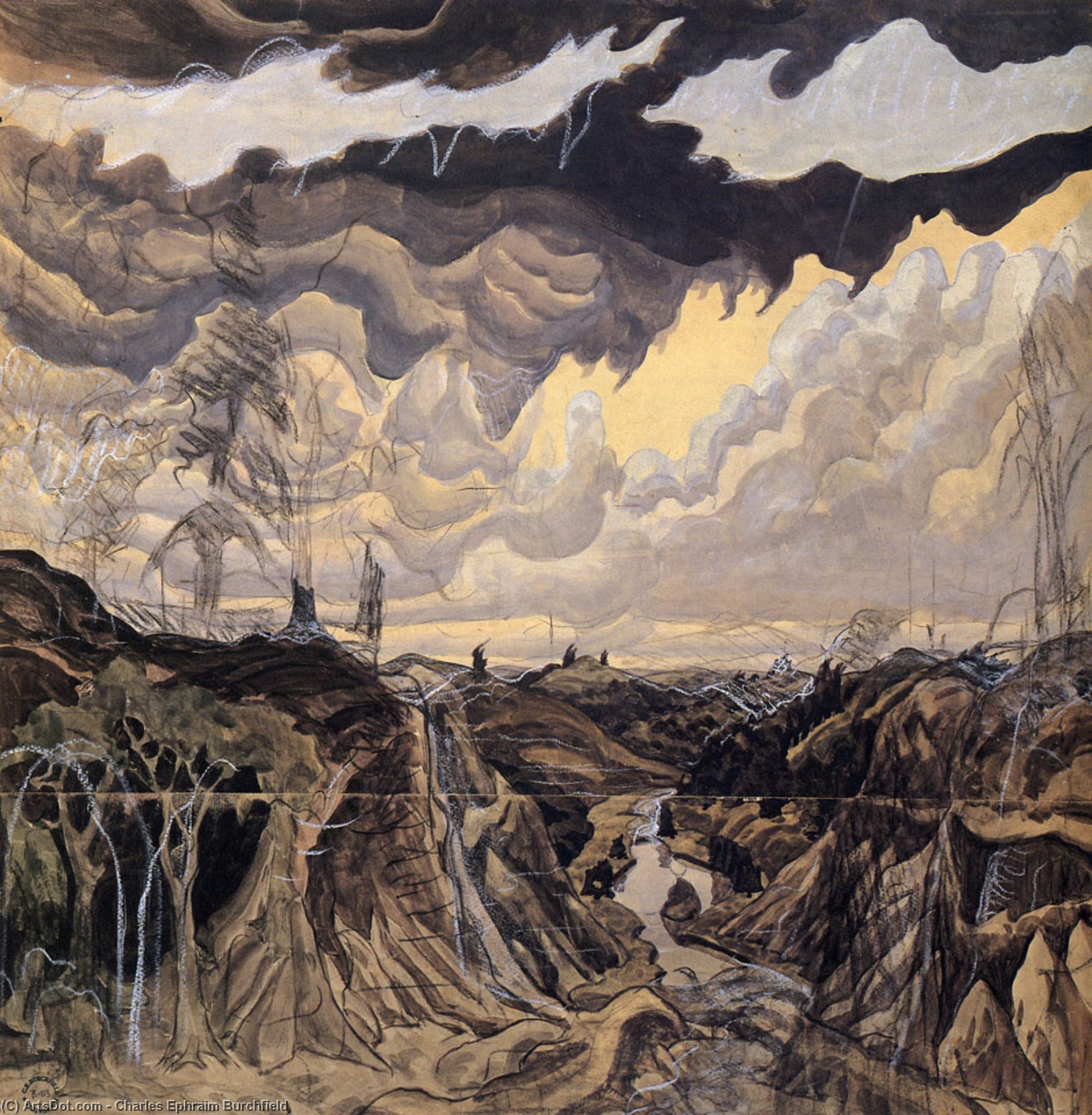 Jaws Of The World — Charles Burchfield