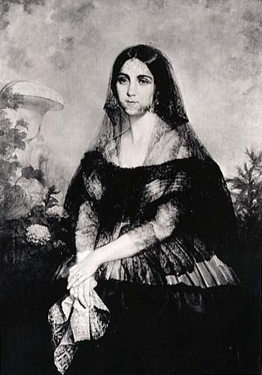 Spanish Lady, (painting) — Эмануэль Готтлиб Леутце