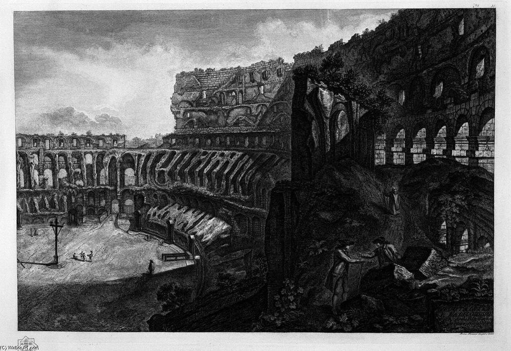Interior View Of The Colosseum — Giovanni Battista Piranesi