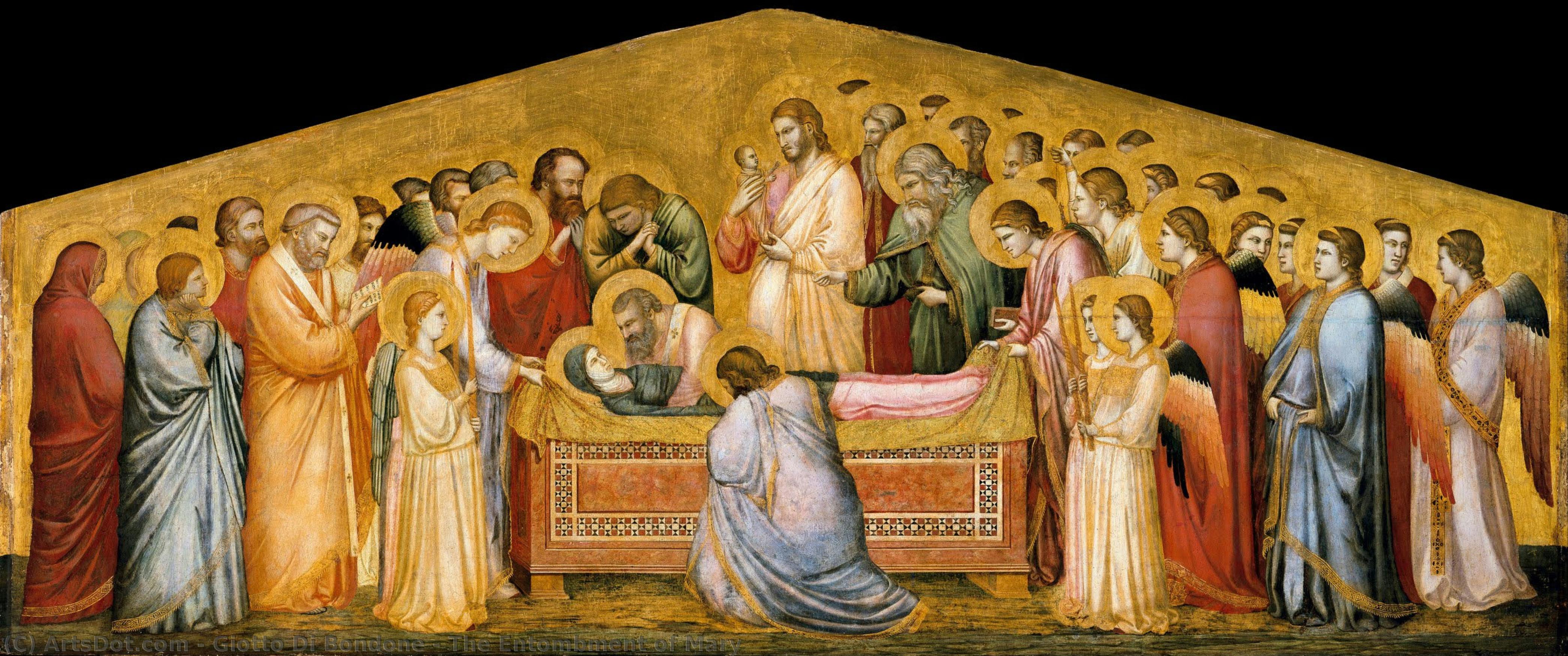The Entombment Of Mary — Giotto Di Bondone