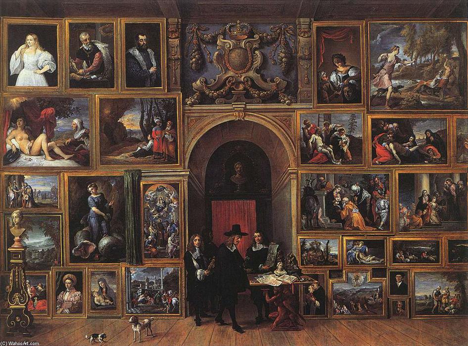 Archduke Leopold Wilhelm Of Austria In His Gallery — David Teniers The Younger