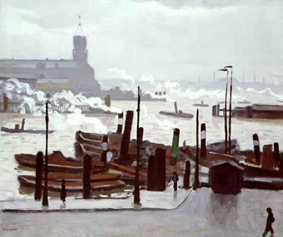 Port Of Hamburg — Albert Marquet