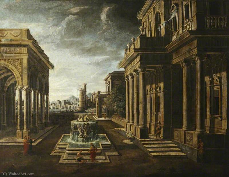 An Architectural Fantasy — Viviano Codazzi