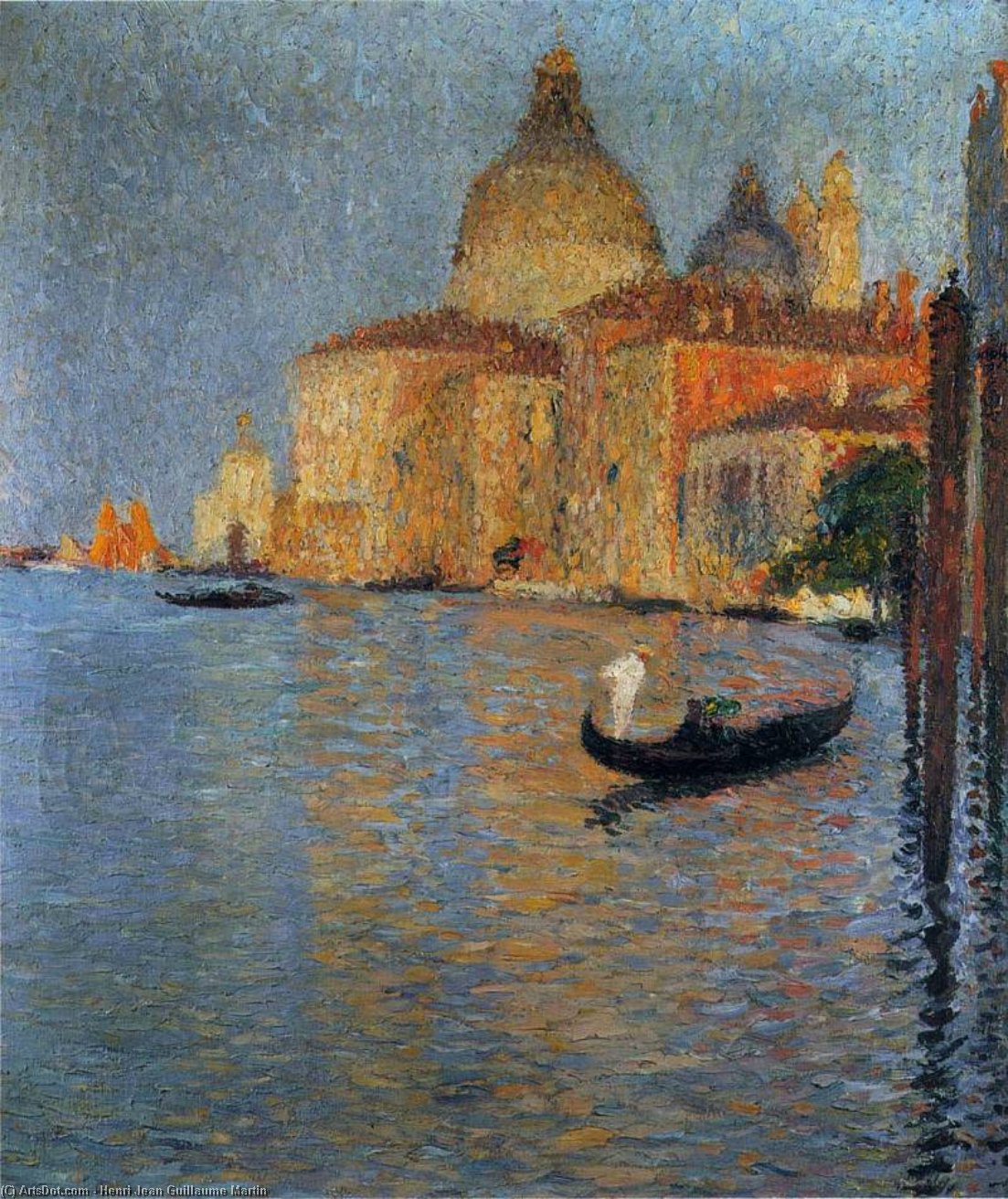 Vue Salute A Venise — Henri Jean Guillaume Martin