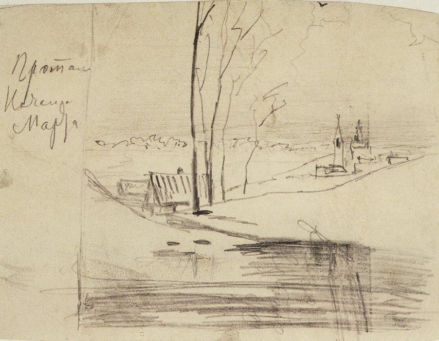 Thaw. Beginning Of March — Aleksey Savrasov