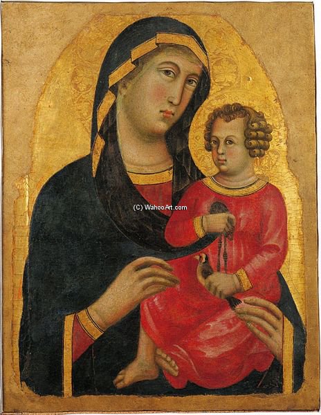 Madonna And Christ Child — Memmo Di Filippuccio