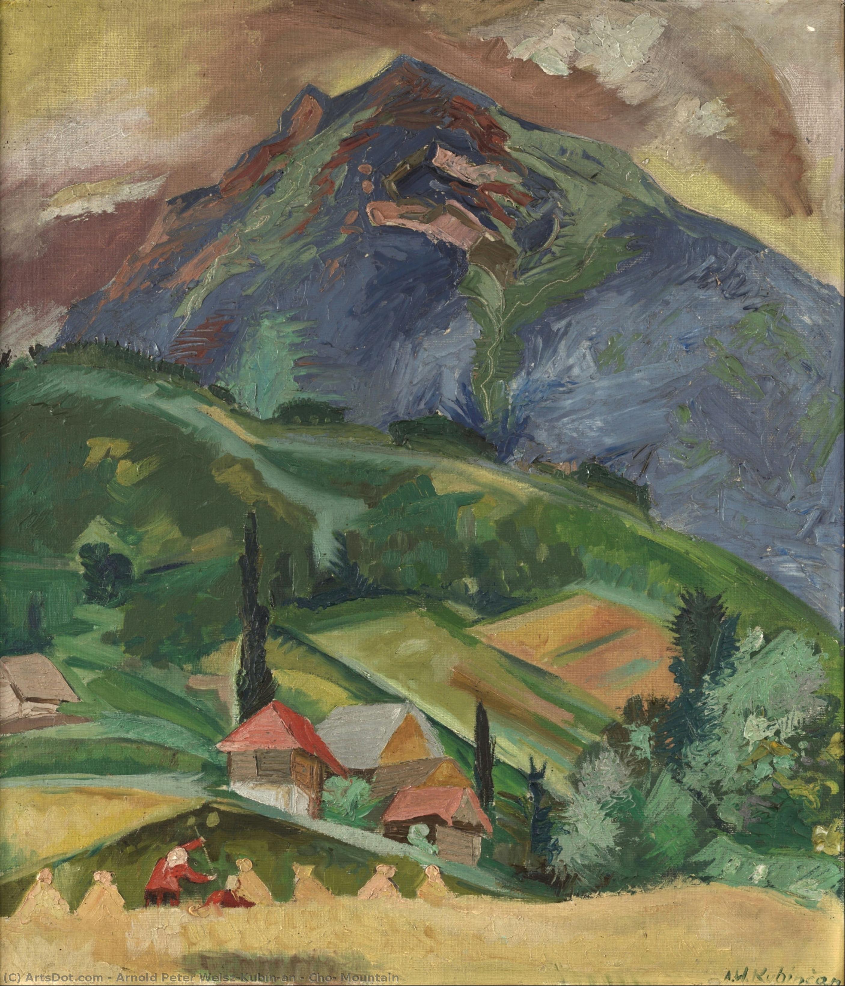 Choč Mountain — Arnold Peter Weisz-kubínčan