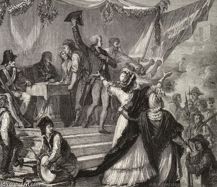Enrolment Of Volunteers — Hippolyte De La Charlerie