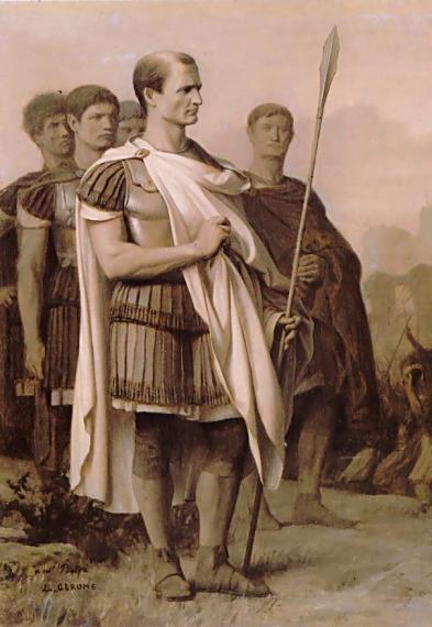 Julius Caesar And Staff — ジャン＝レオン・ジェローム
